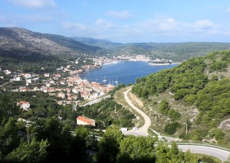 The town of Vis