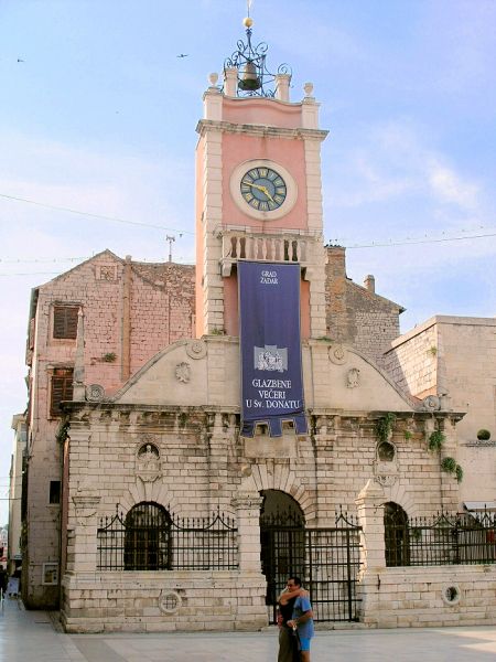 St. Donat Church and Campanile bell tower, Zadar