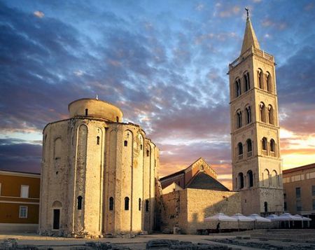 St. Donat Church and Campanile bell tower, Zadar
