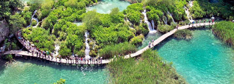 The Plitvice Lakes National Park, Zadar County, Dalmatia
