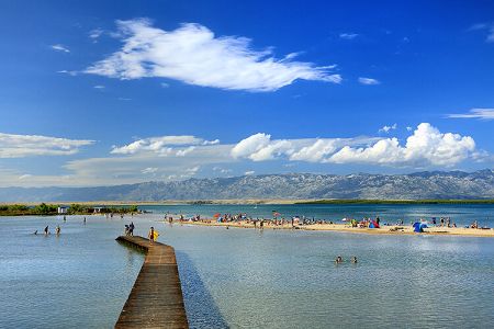 The Beaches of Zadar-Nin's Lagoon Beach, Dalmatia