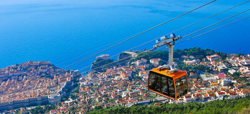Dubrovnik from Cable Car, Dalmatia