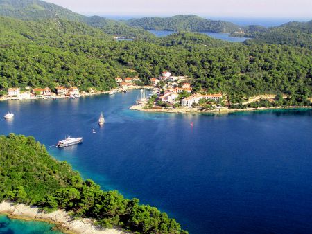 The island of Mljet, Dalmatia
