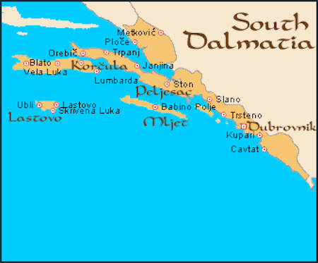 South Dalmatia, Zadar & Šibenik County